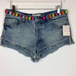 Free People | Elliot Embroidered Short